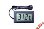 TERMOMETR LCD Z SONDĄ  110 stopni