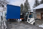 Pojemnik stalowy Kontener z otwieranym koleba k