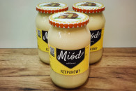 Miód Rzepakowy z naszej pasieki 900ml/1,20kg