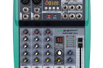 MIKSER AUDIO ZZIPP ZZMXBTE4 USB/BT/EFX 4-K. REC