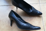 Buty czółenka czarne na szpilce 37 HOGL 4