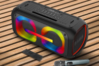 DUŻY GŁOŚNIK BLUETOOTH 250W FM USB AUX TWS MIK