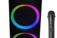 DUŻY GŁOŚNIK BLUETOOTH 160W USB FM TWS MIKROFON