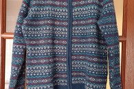 Sweter rozpinany na ekspres M/L