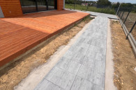 Kostka bruk płyty Lastra 60x40 luna