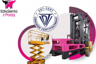 Szkolenia - obsługa wózka widłowego, podestu
