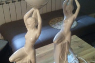 lampki piekne porcelanowe swicace okazja