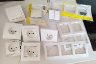 Zestaw gniazdek i włączników