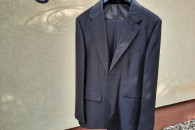 Garnitur prążkowany stalowy