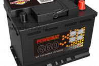 AKUMULATOR POWERBAT 12 V 60Ah 660A START-STOP