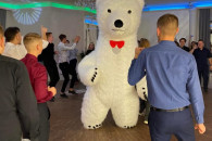 Atrakcje weselne Fotobudka Ciężki dym Fontanny