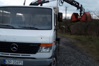 Transport HDS z łyżką załadowczą