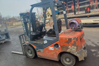 Wózek widłowy Heli CPQD25 2,5t LPG, 2014r, UDT