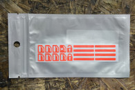 Naklejki na przyciski szyb samochodowych czerwo