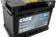 Akumulator 61Ah 600A Exide PremiumEA612 PRAWY P