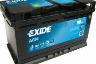 Akumulator 80Ah 800A Exide AGM start&stop EK800
