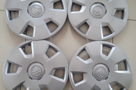 Komplet oryginalnych kołpaków SKODA