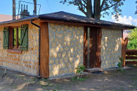 Holz-Gartenhaus, ganzjährig, isoliert