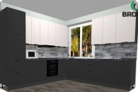 KUCHNIA Siena\Arona 320*280cm z blatem