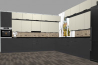 Zestaw kuchenny Siena\Arona 390*400 z BLATEM