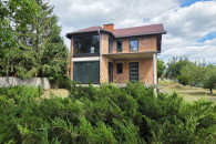 Stefanów Ruszkowski - dom obok zbiornika PRÓBA