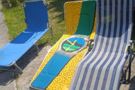 lezaki ogrodowe okazja firmowe