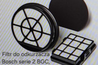 Filtr do odkurzacza Bosch SERIE 2 BGS