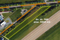Działka budowlana 5850 m2 ul. Sienkiewicza