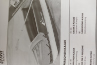 Kajak pompowany dwuosobowy