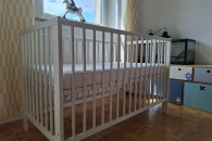 IKEA GULLIVER Łóżko dziecięce biały 60x120 cm