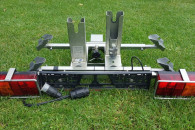 Bagażnik rowerowy na hak na 2 rowery uchylany