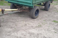 Rozrzutnik obornika dwuosiowy