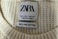 Sweter męski Zara 100% bawełna - rozmiar L