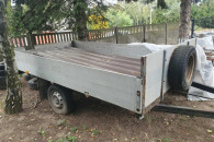 Przyczepka samochodowa mocna