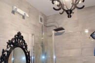 Lustro i żyrandol Glamour