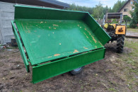 Przyczepka wywrotka jednoosiowa