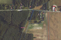 Działka rekreacyjna koło leśniczówki