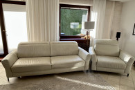 Zestaw mebli skórzanych