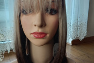 Peruka ombre z manekinem