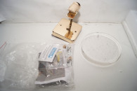 Kryształowy kinkiet ścienny nordycki złoty LED