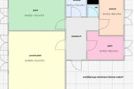 Wynajmę mieszkanie 61m² pierwsze piętro 3 pokoj