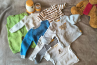 Ciepłe ubranka niemowlak +CoolTwis, rozm. 50-68