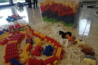 Klocki duże plastikowe konstrukcyjne