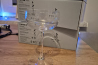 8 szt kieliszków do alkoholu