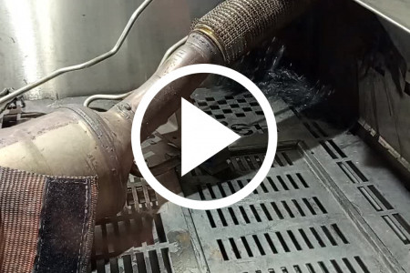 Czyszczenie filtrów DPF