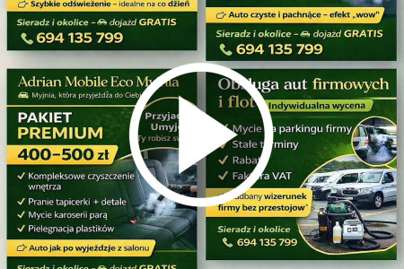 Pranie tapicerki meblowej i samochodowej